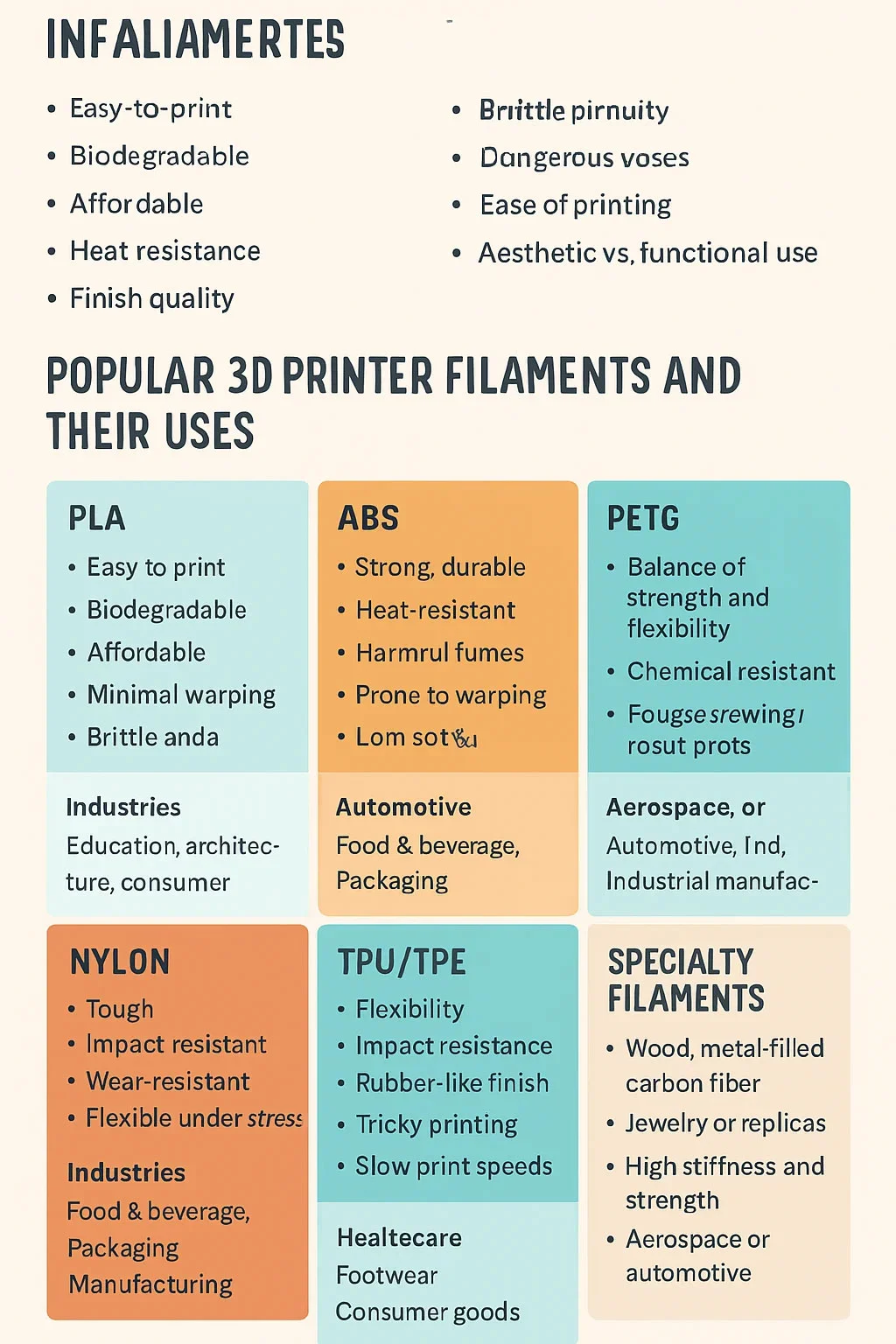 How to Choose the Best 3D Printing Filament: A Complete Guide